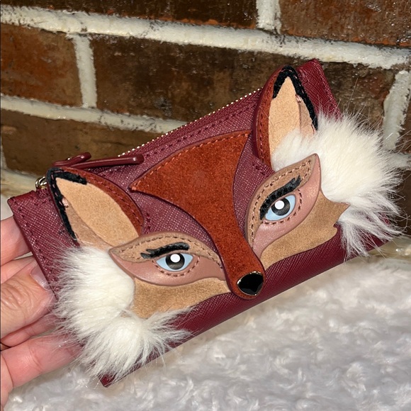 kate spade RARE! So Foxy Clarise Wallet - Picture 1 of 10